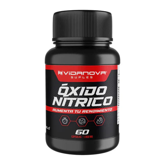 🧬 ÓXIDO NÍTRICO - Suplemento Premium 1000 mg 60 Cápsulas